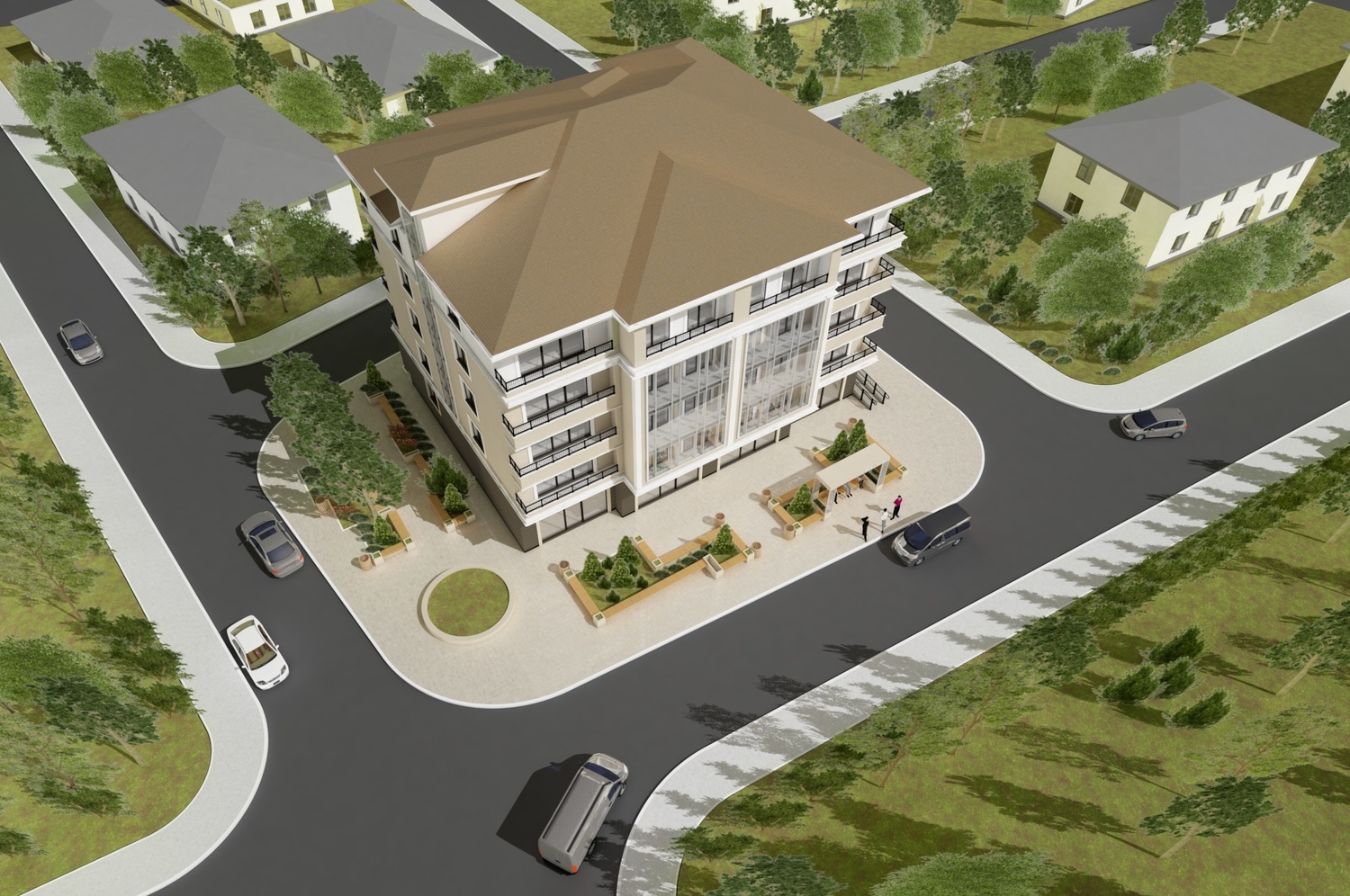 Среднеэтажное строительство комфорт-класса<br>