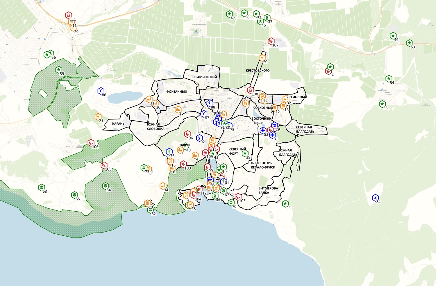 Карта инвестиционных возможностей<br>